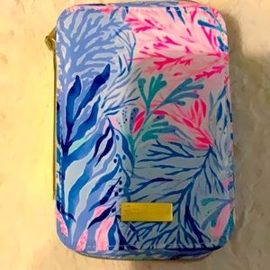 LILLY PULITZER Brush Zip Case - NEW